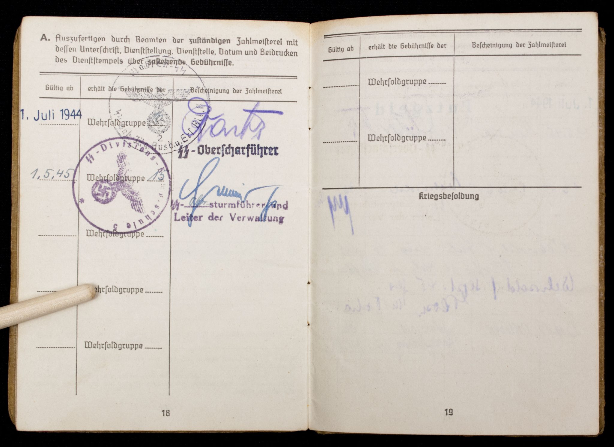 SS-Gebirgsjäger Ausbildung und Ersatz Bataillon 6. grouping + EKM + SS Gebirgsjäger abzeichen - Image 54