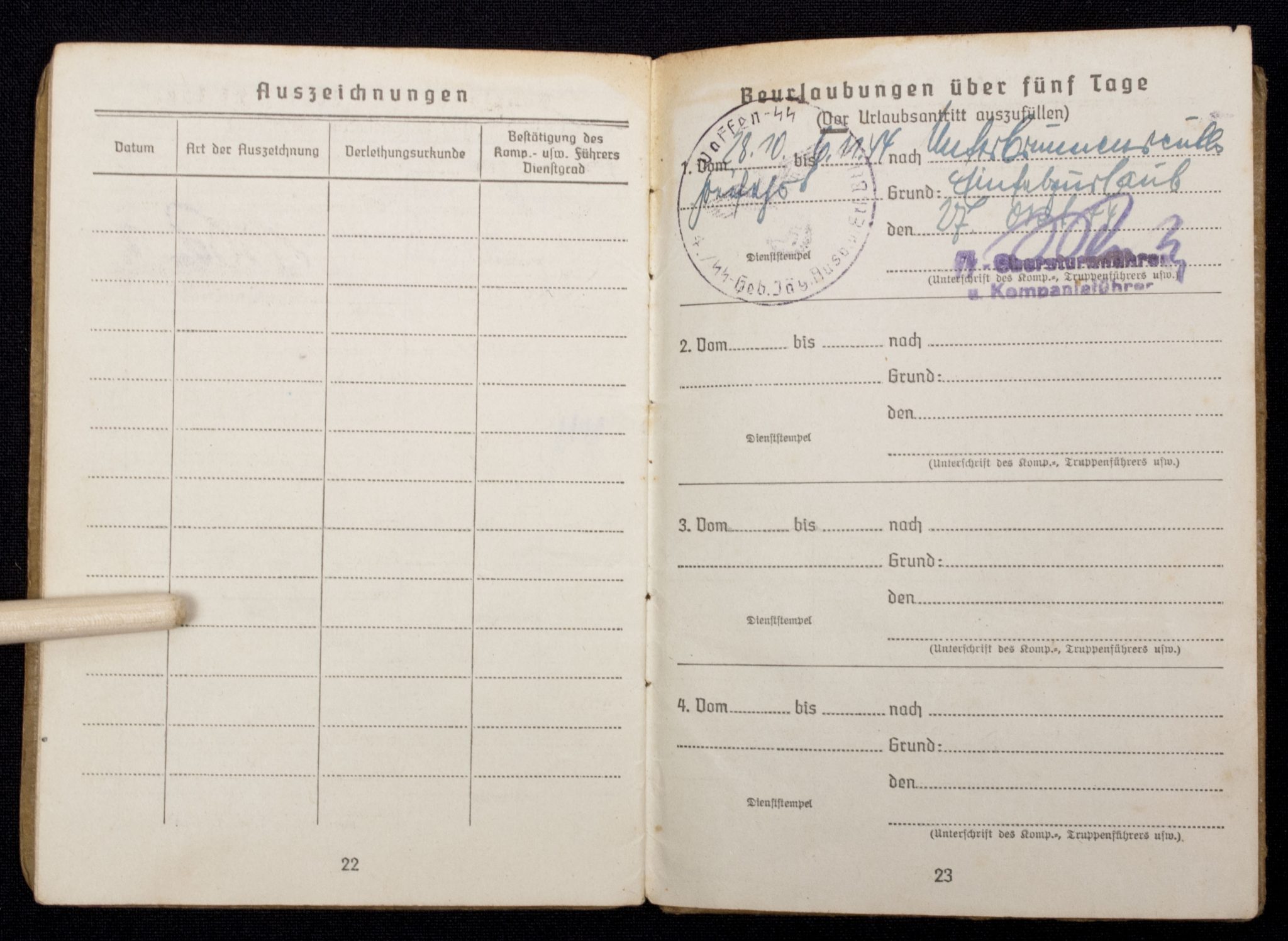 SS-Gebirgsjäger Ausbildung und Ersatz Bataillon 6. grouping + EKM + SS Gebirgsjäger abzeichen - Image 56
