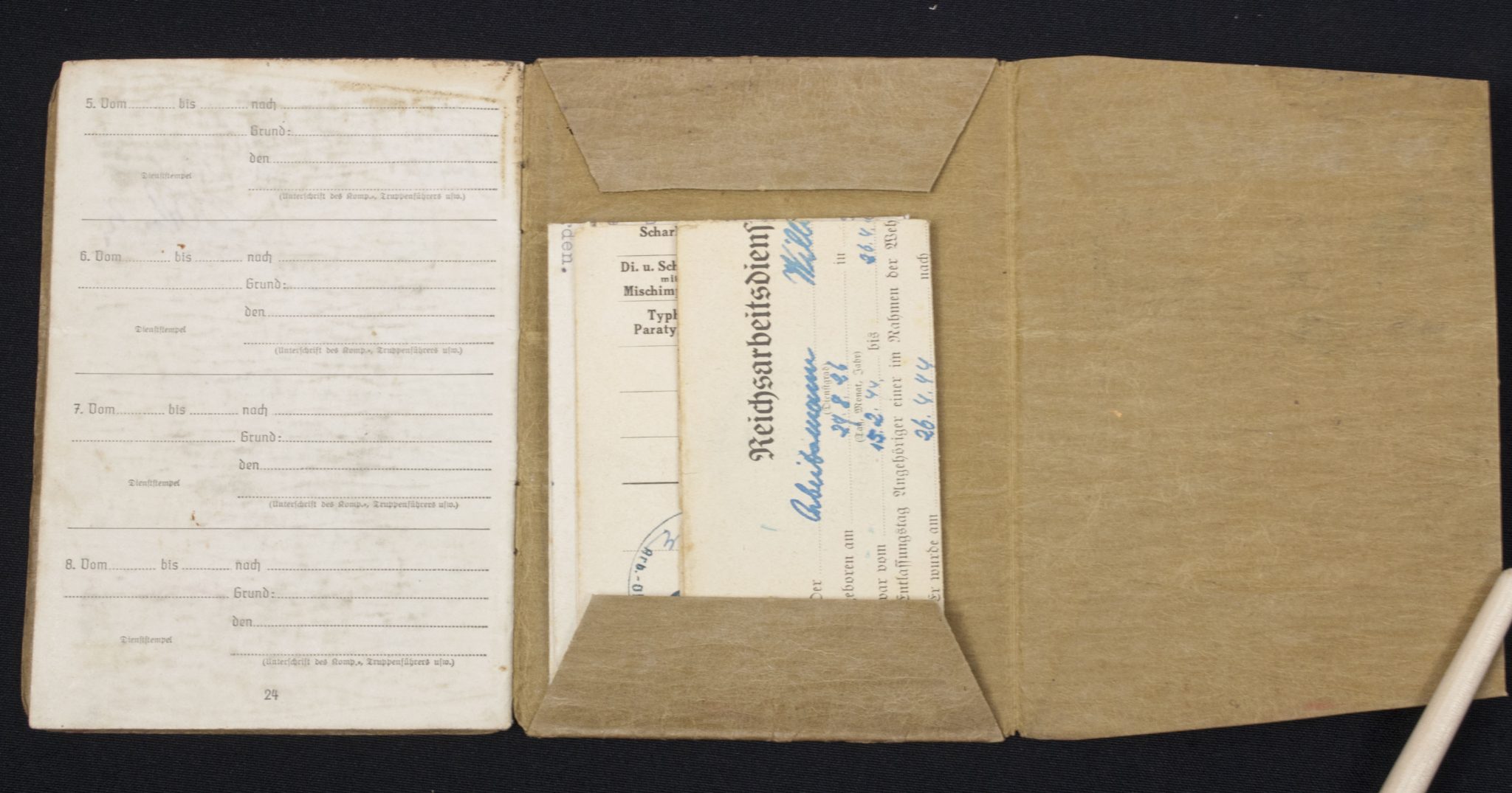 SS-Gebirgsjäger Ausbildung und Ersatz Bataillon 6. grouping + EKM + SS Gebirgsjäger abzeichen - Image 57