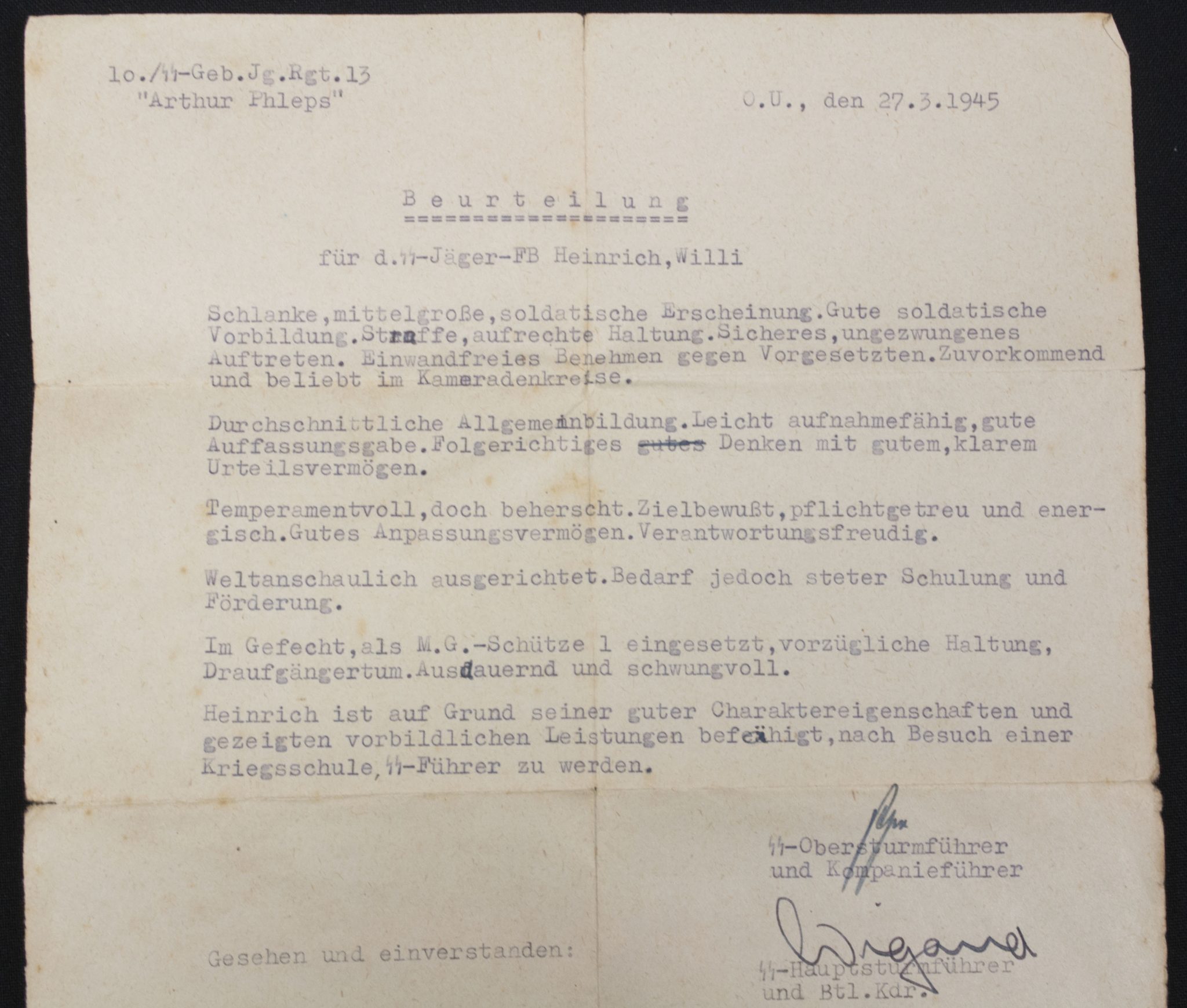 SS-Gebirgsjäger Ausbildung und Ersatz Bataillon 6. grouping + EKM + SS Gebirgsjäger abzeichen - Image 62