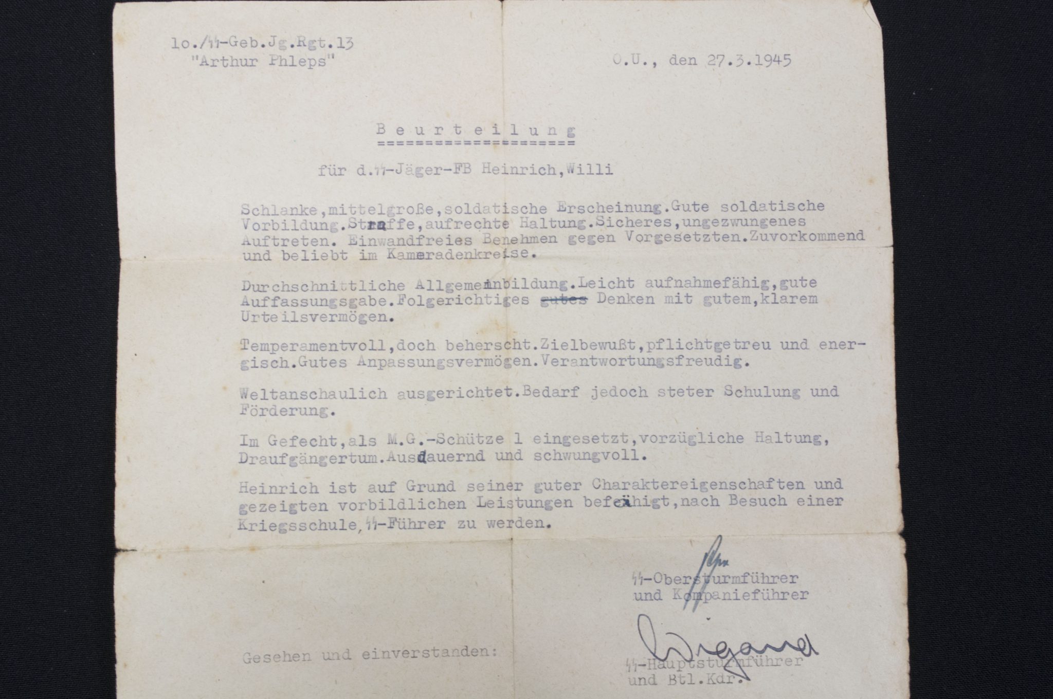 SS-Gebirgsjäger Ausbildung und Ersatz Bataillon 6. grouping + EKM + SS Gebirgsjäger abzeichen - Image 63