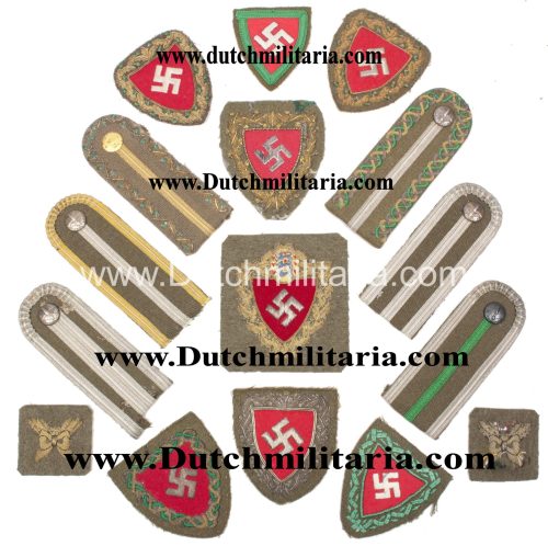 (Denmark) A DNSAP collaboration insignia collection - UNIQUE!!!!!!!!!!!