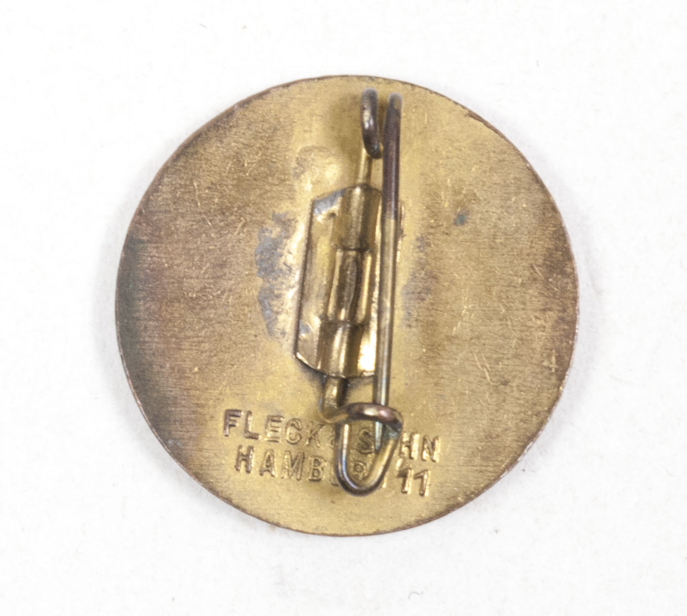 (Denmark) DNSAP Danske i udlandet badge - VERY RARE