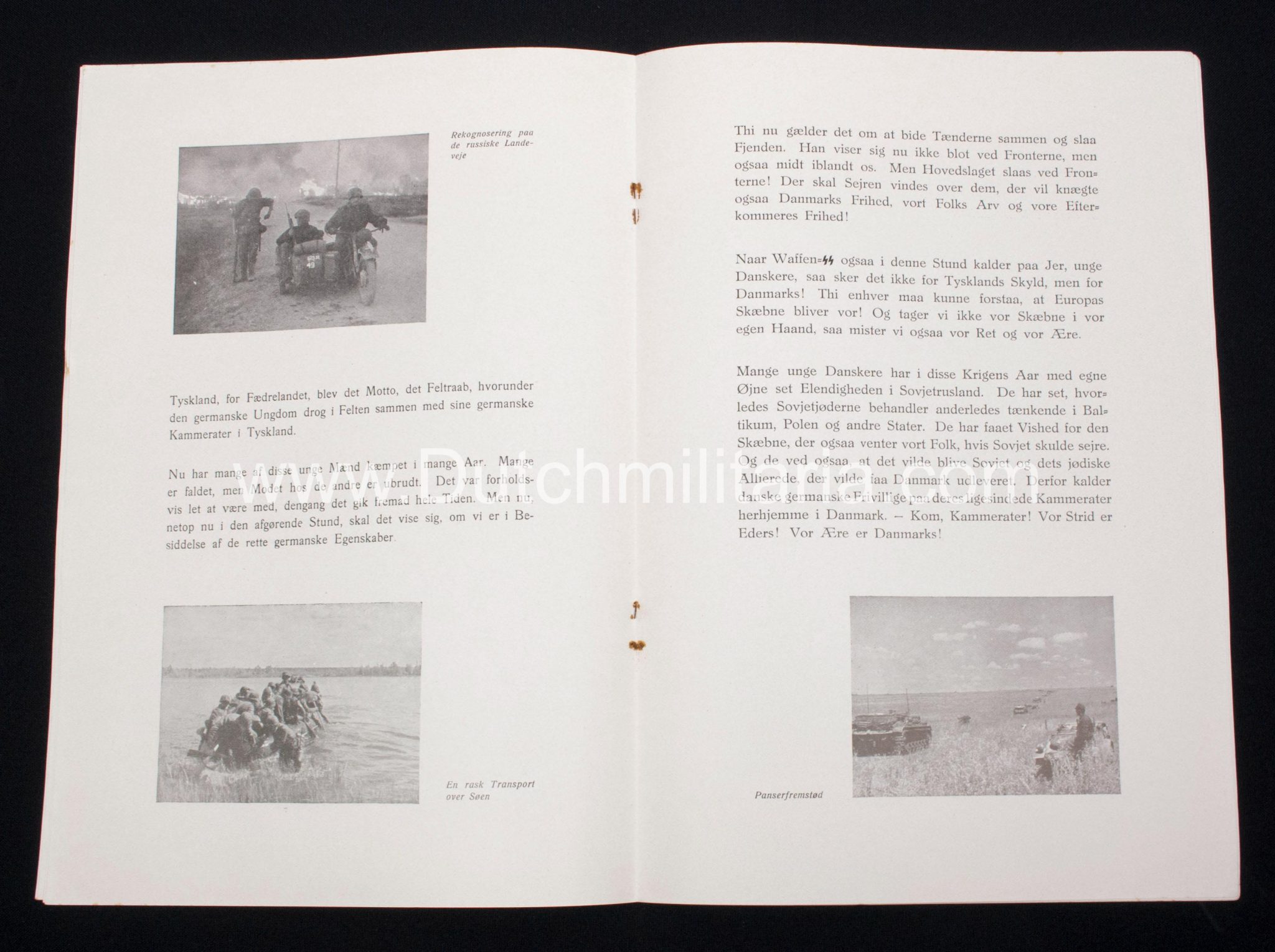 (Denmark) SS Volunteer Recruitment brochure "Den gamle danske borg" - Extremely rare - Image 12