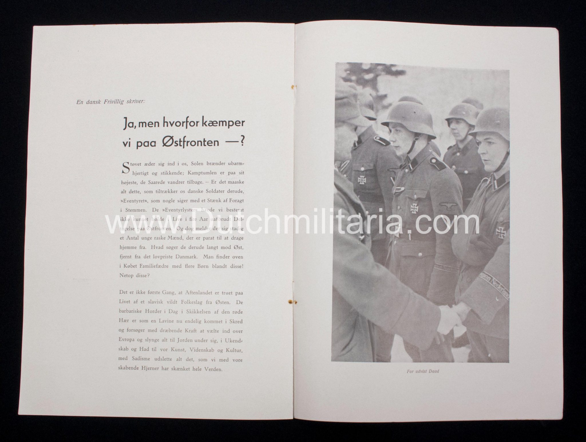(Denmark) SS Volunteer Recruitment brochure "Den gamle danske borg" - Extremely rare - Image 14