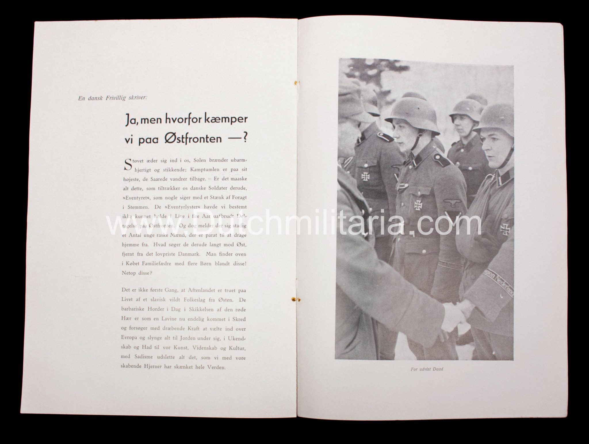 (Denmark) SS Volunteer Recruitment brochure "Den gamle danske borg" - Extremely rare - Image 15