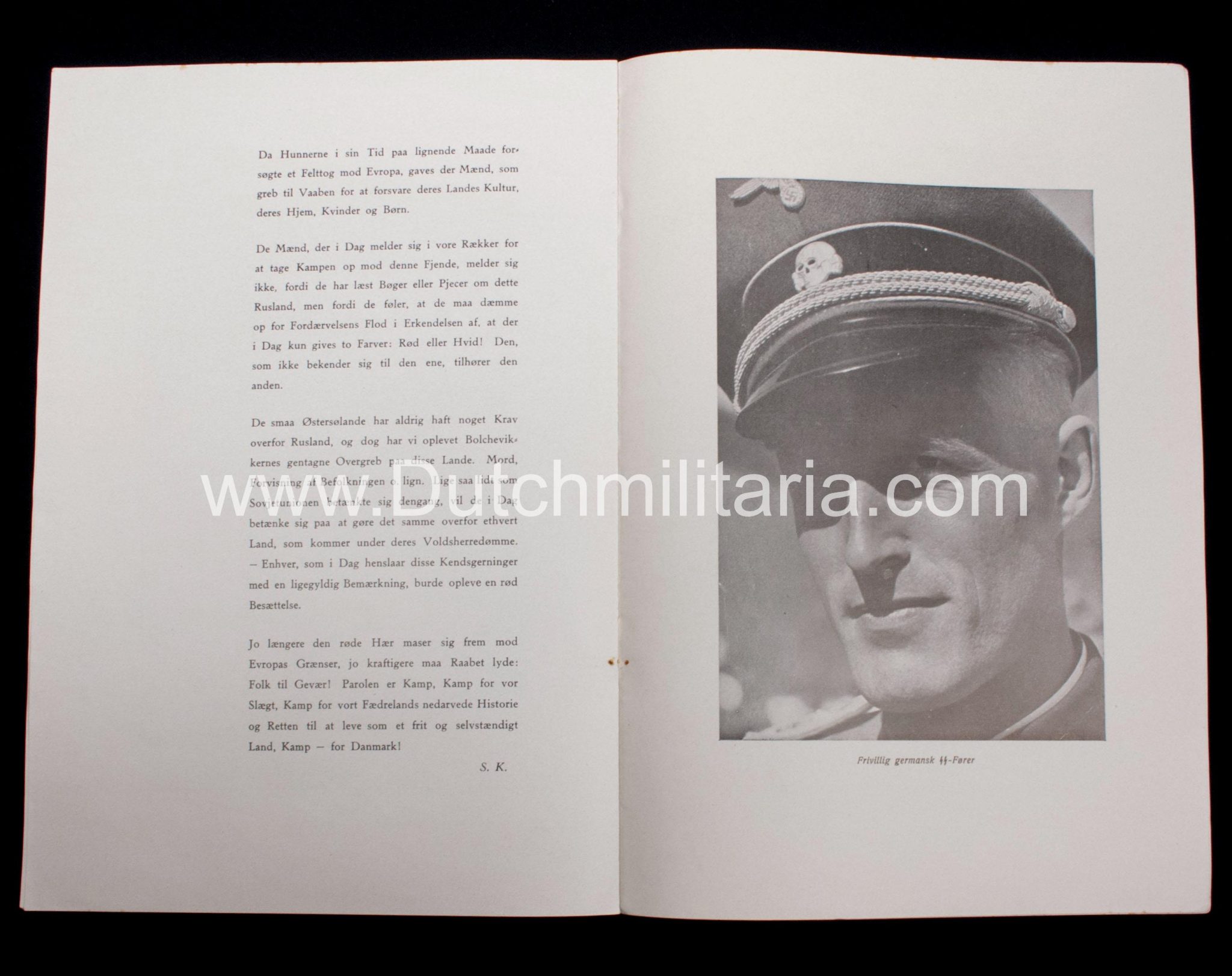 (Denmark) SS Volunteer Recruitment brochure "Den gamle danske borg" - Extremely rare - Image 20