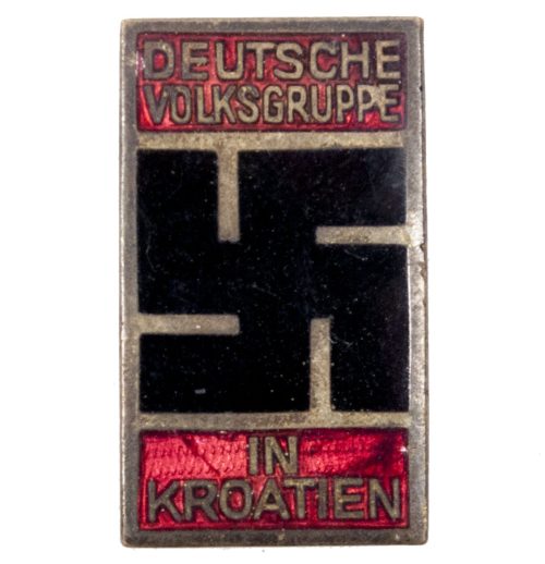 Deutsche Volksgruppe in Kroation memberbadge - rare