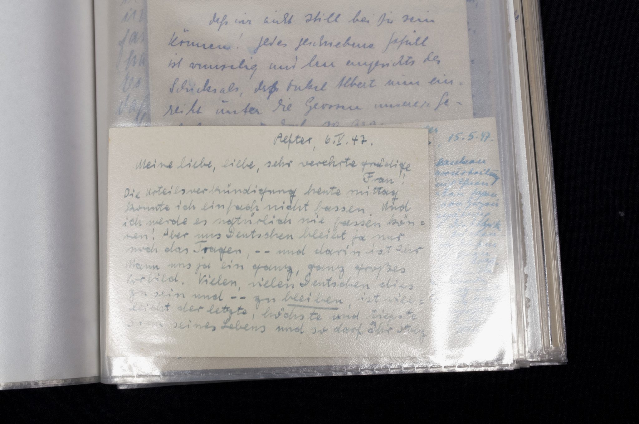 WWII Generalfeldmarschall Albert Kesselring correspondence from prison (1946 - 1952) - Image 35
