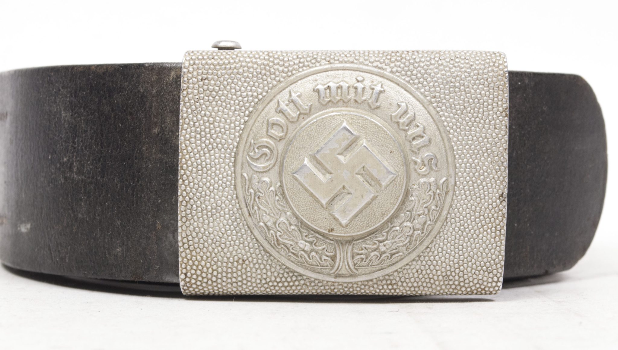 German Police / Polizei Belt + tabbed Buckle (1940) - Image 7