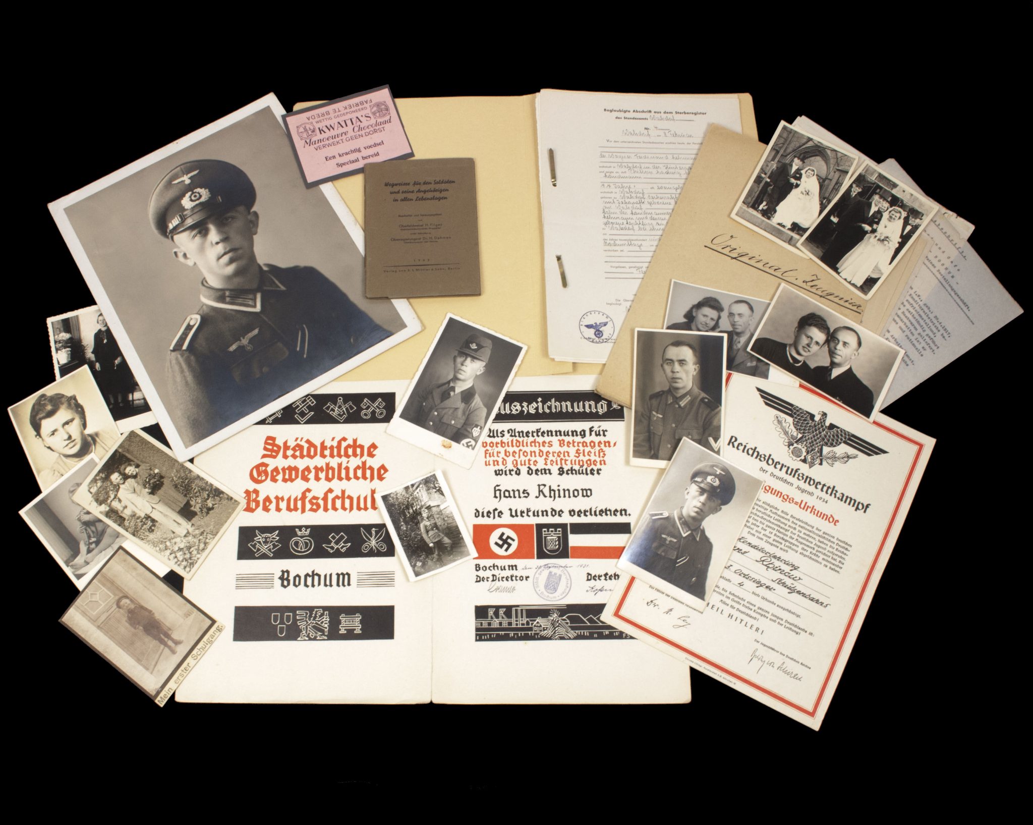 German WWII grouping from Bochum from Hans Rhinow