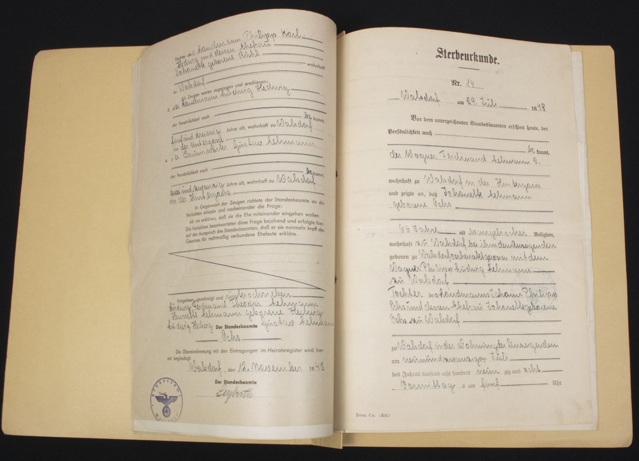 German WWII grouping from Bochum from Hans Rhinow - Image 35