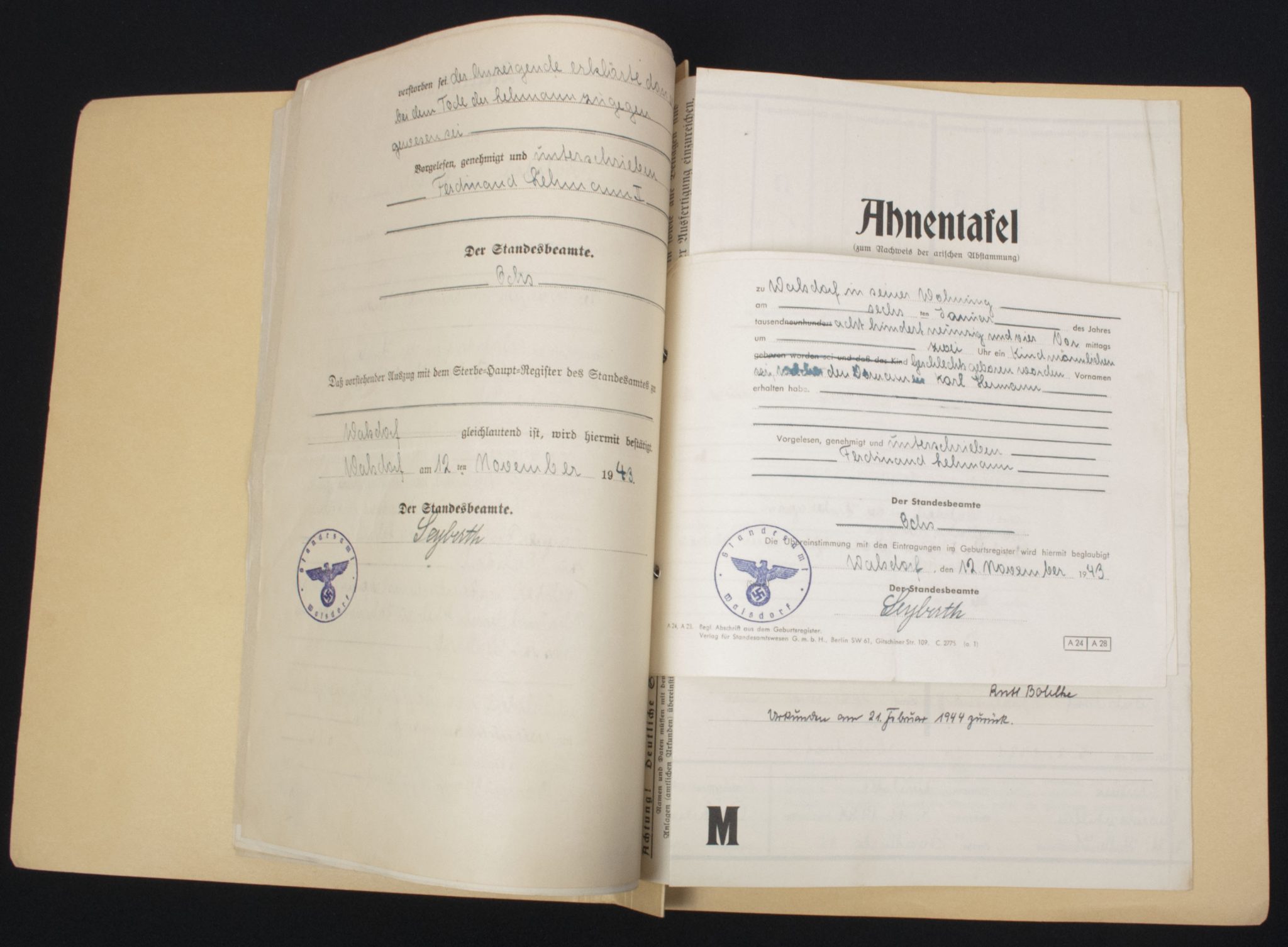 German WWII grouping from Bochum from Hans Rhinow - Image 36