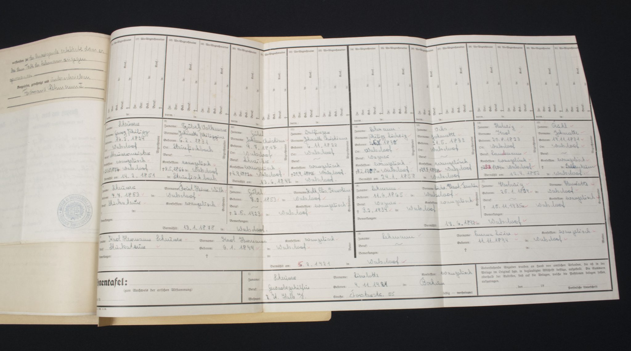 German WWII grouping from Bochum from Hans Rhinow - Image 37