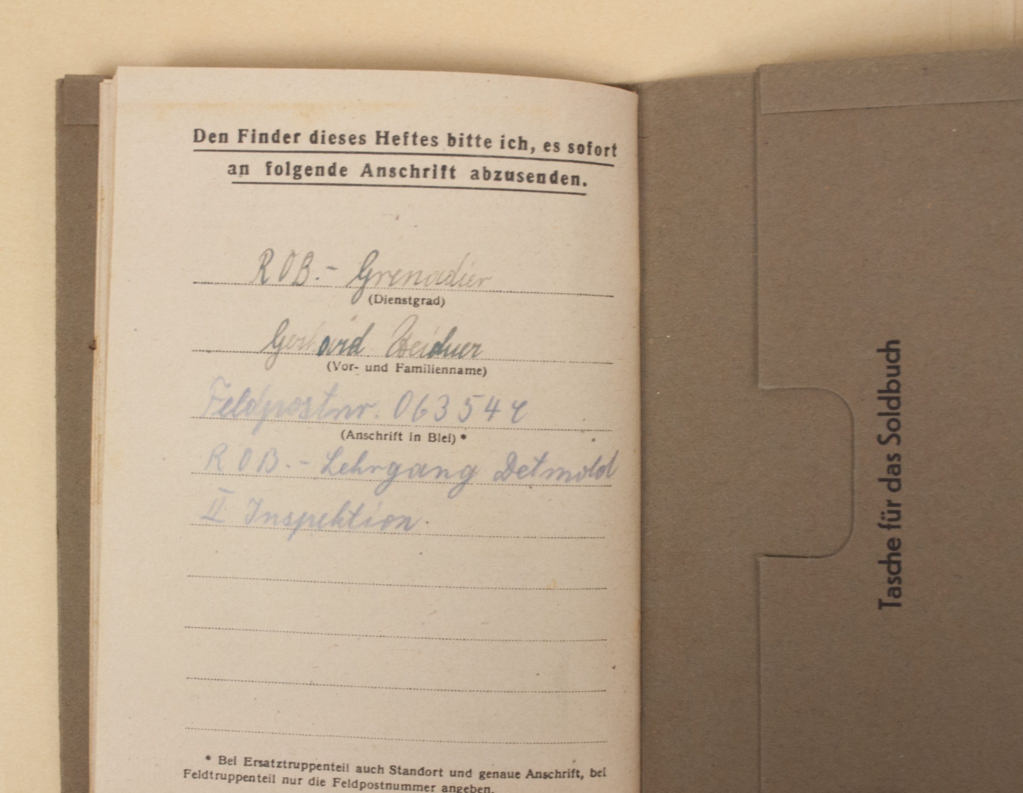 German WWII grouping from Bochum from Hans Rhinow - Image 9