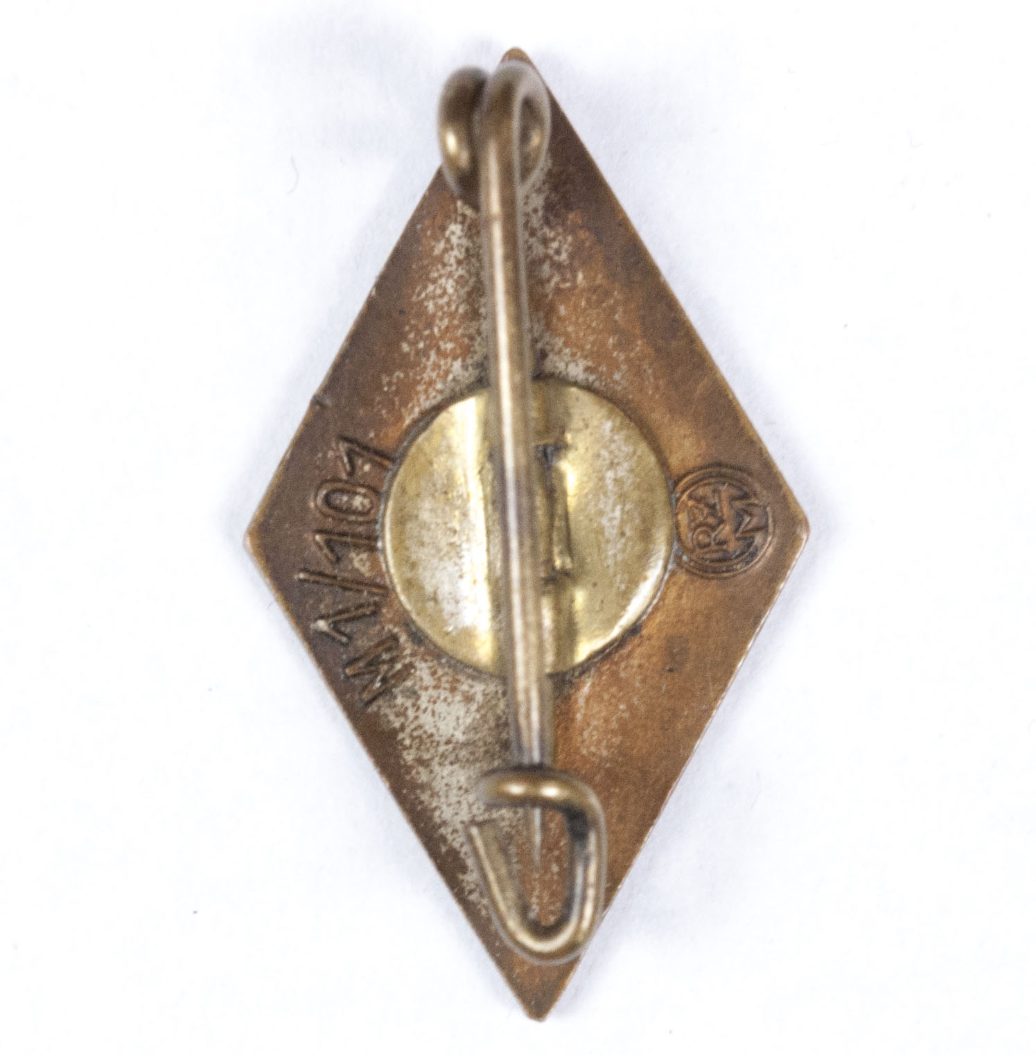 Hitlerjugend HJ) Member badge (RZM M1101 Gustav Brehmer Markneukirchen)
