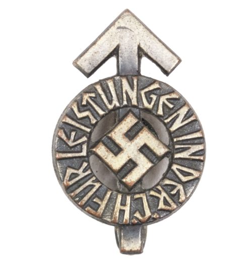 Hitlerjugend (HJ) miniature Leistungdabzeichen in silver (RZM M163 Steinhauer & Lück)