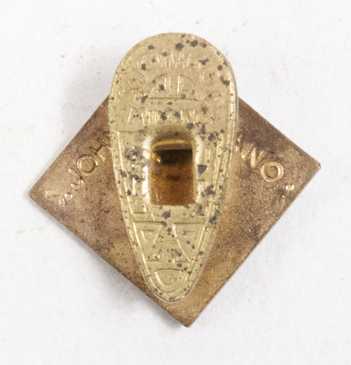 (Italy) Distintivo Fascista. Stabilimenti Johnson (2) (Italy) Distintivo Fascista. Stabilimenti Johnson