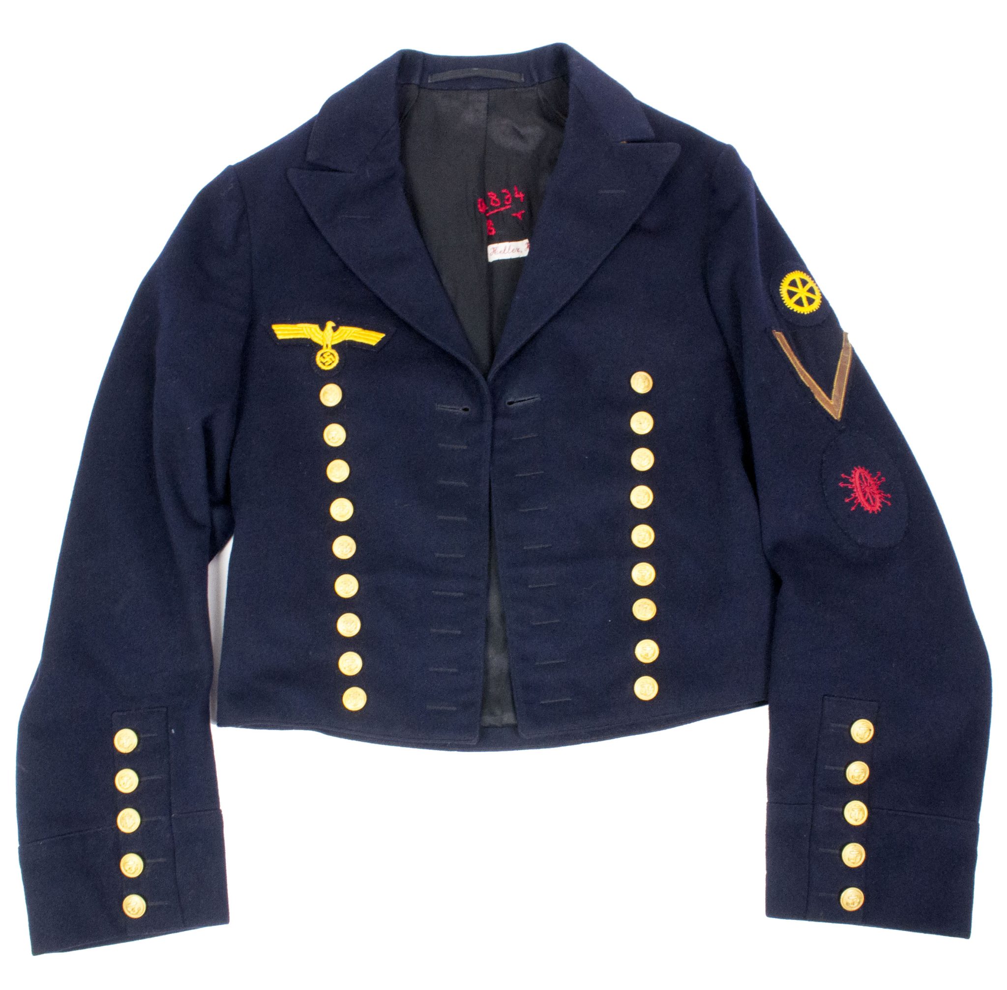 Kriegsmarine (KM) Dress tunic (Marked B.A.K. 1937)