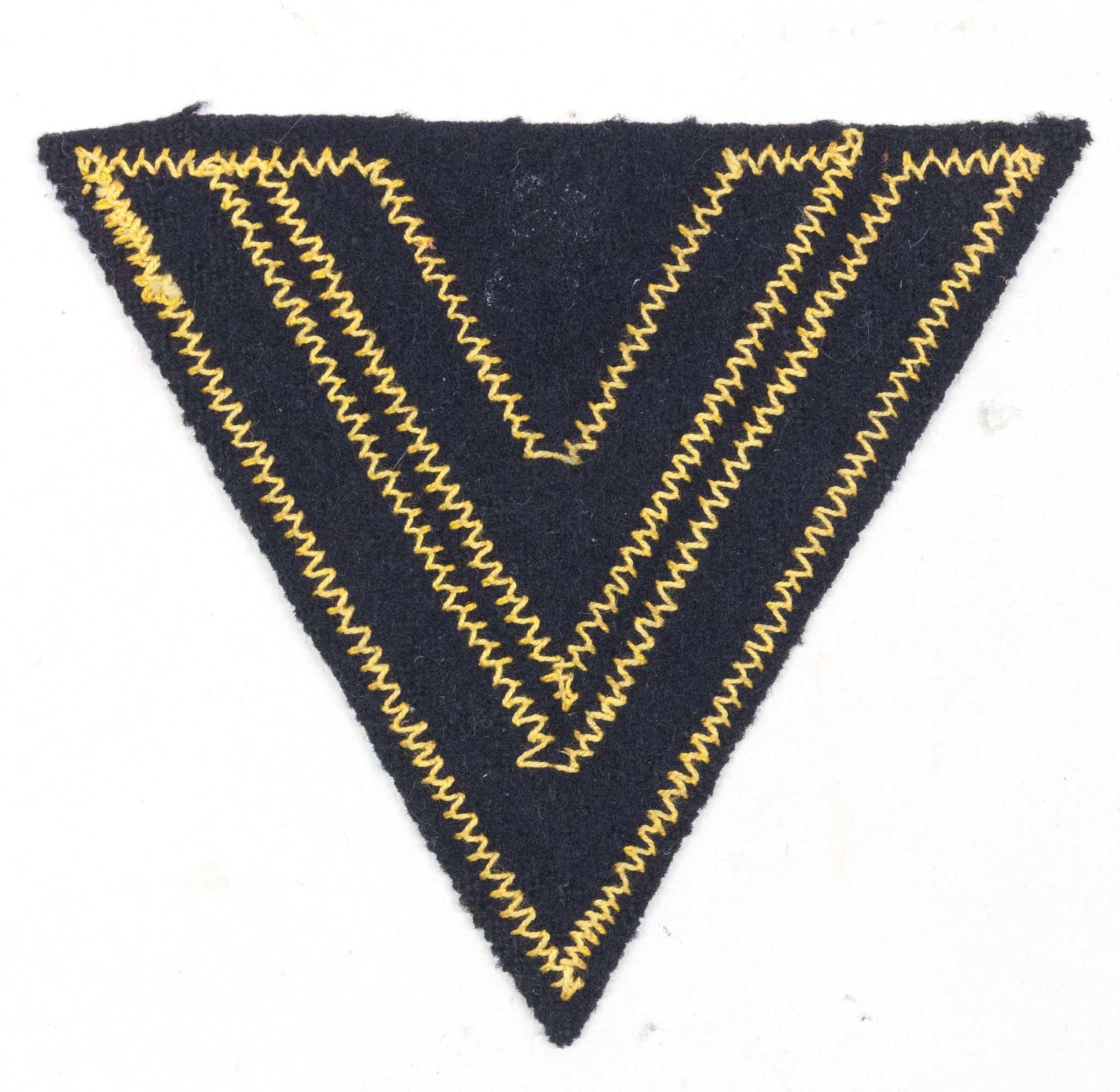 Kriegsmarine (KM) Obergefreiters rank chevron (2) Kriegsmarine (KM) Obergefreiters rank chevron