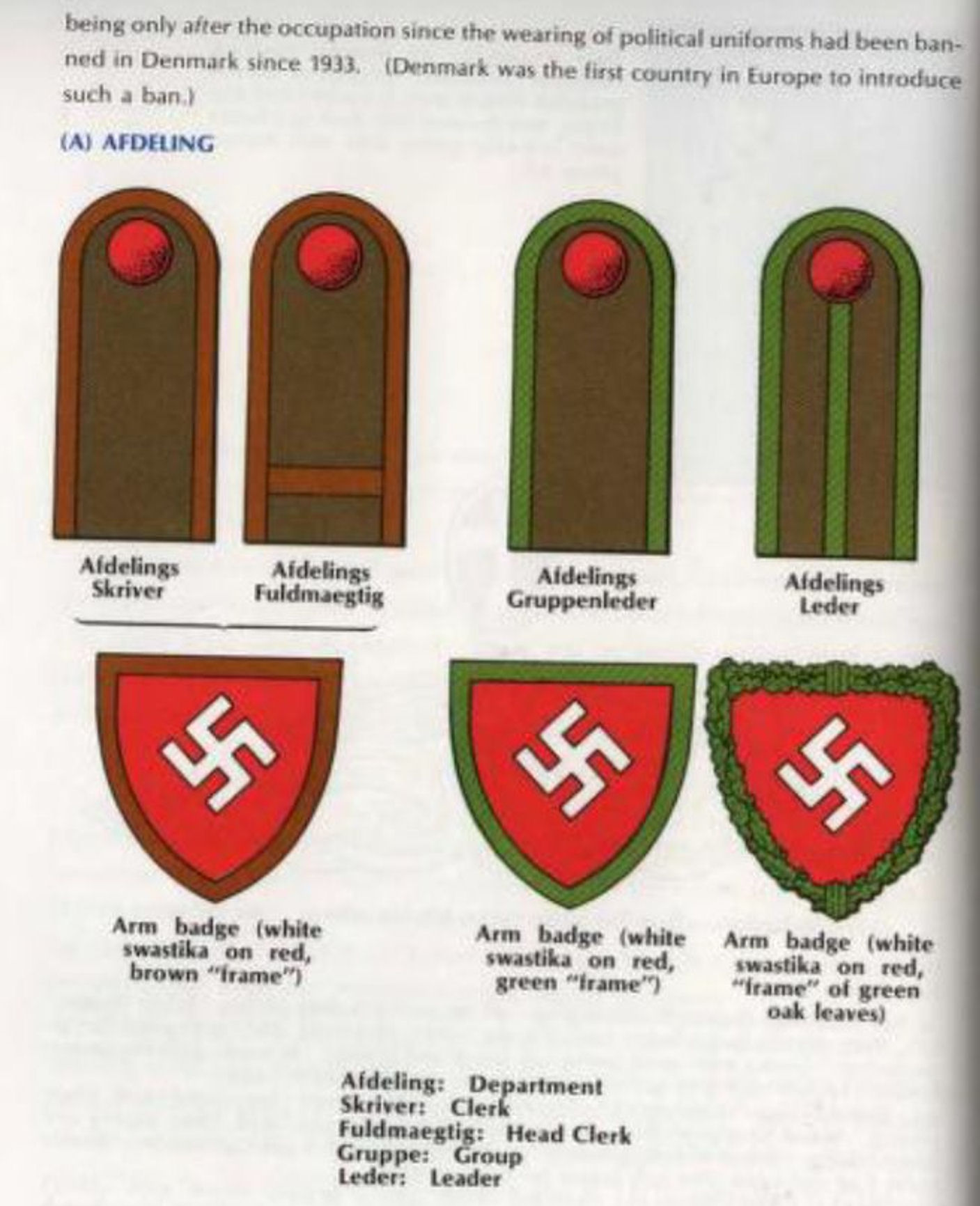 (Denmark) DNSAP collaboration insignia collection - UNIQUE!!!!!!!!!!! - Image 109