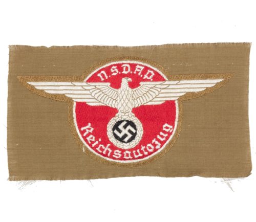 N.S.D.A.P. Reichsautozug breast insignia (With RZM paper label)