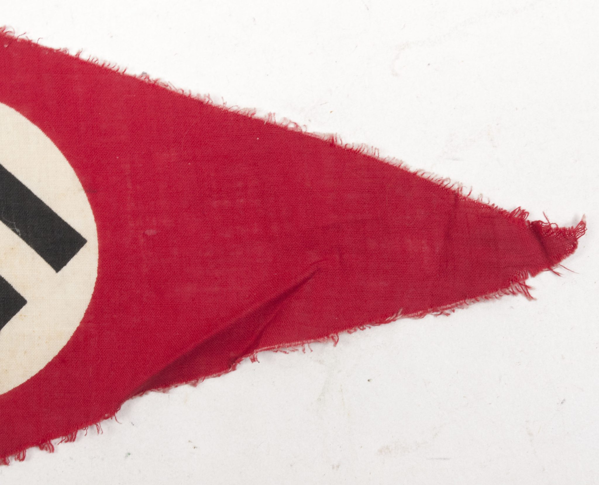NSDAP small cloth pennant (2) NSDAP small cloth pennant