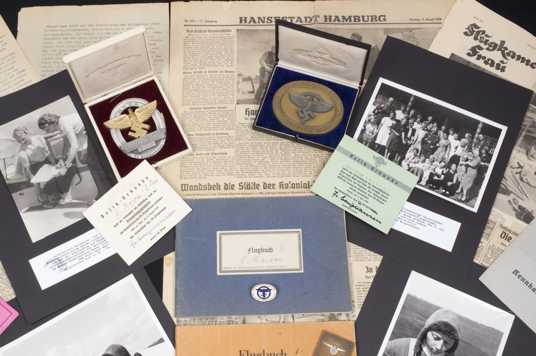 (NSFK) Large legacy grouping of Motorsportpilotin Louise Harden - extremely rare - Image 4