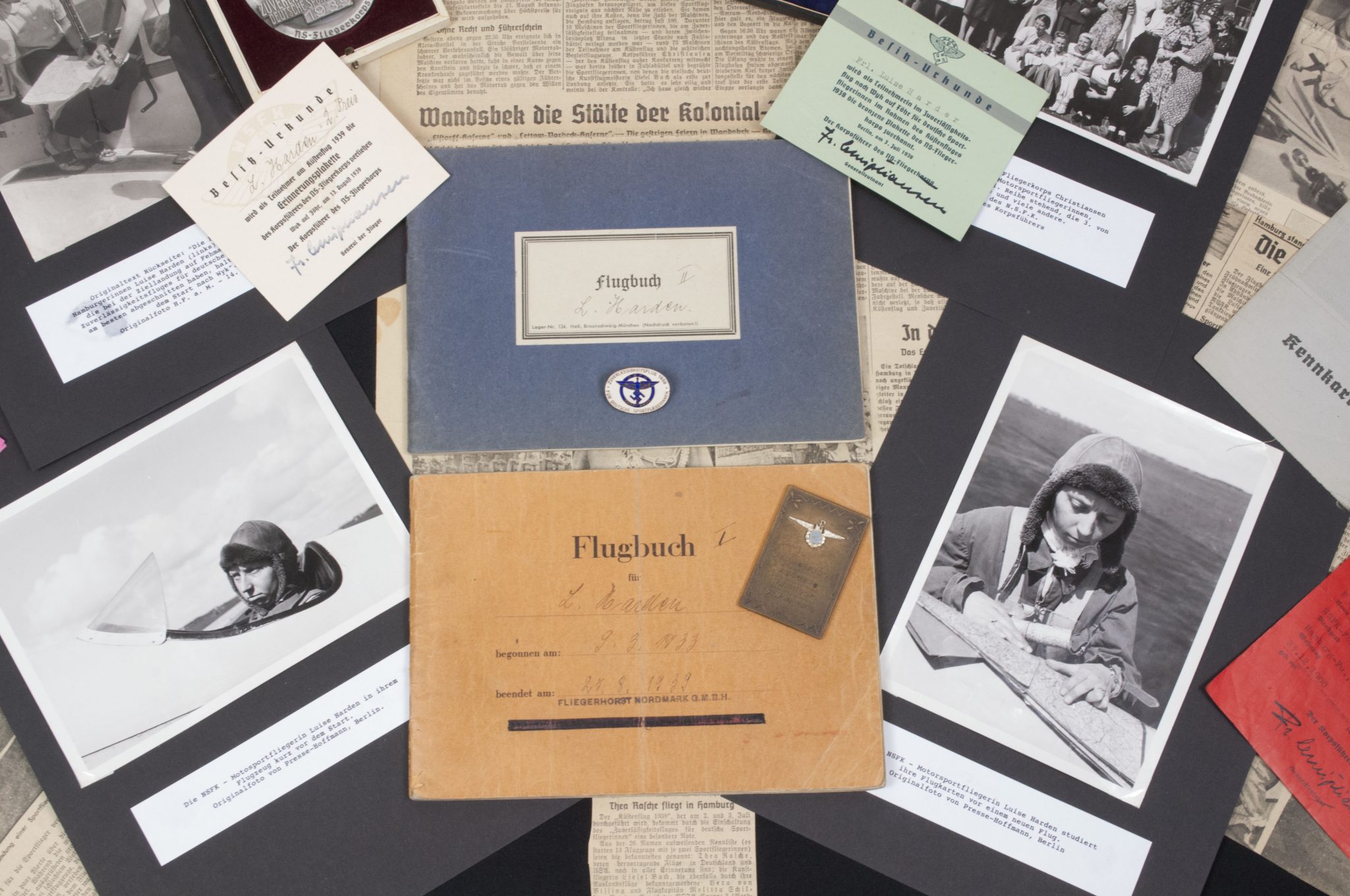 (NSFK) Large legacy grouping of Motorsportpilotin Louise Harden - extremely rare - Image 5