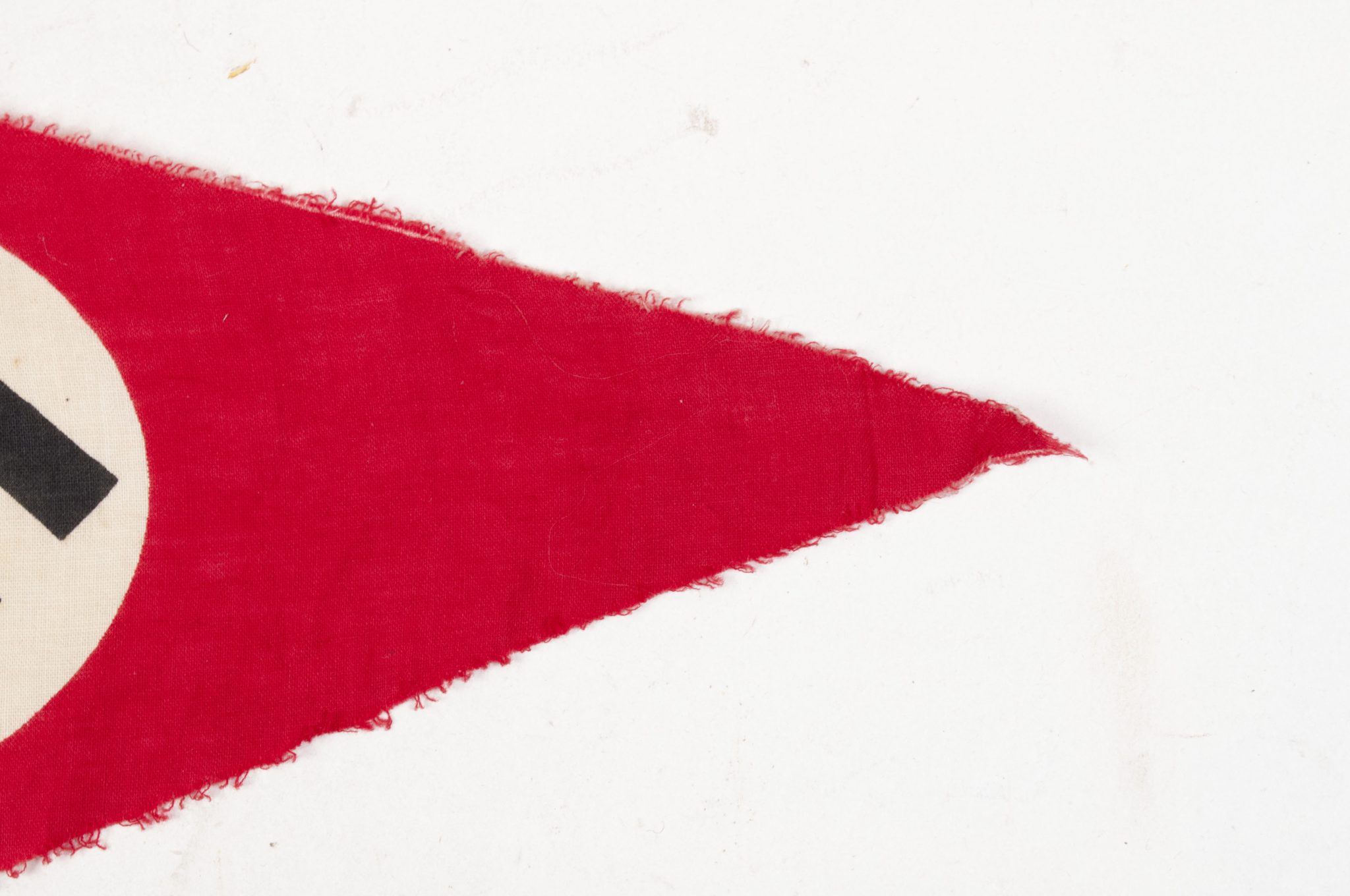 NSDAP small cloth pennant (2) NSDAP small cloth pennant