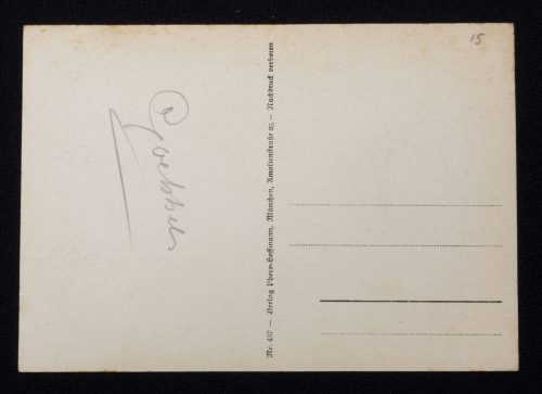 (Postcard) Joseph Goebbels (Photo Hoffmann, München)