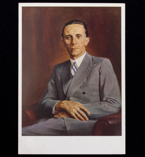 (Postcard) Joseph Goebbels (Photo Hoffmann, München)