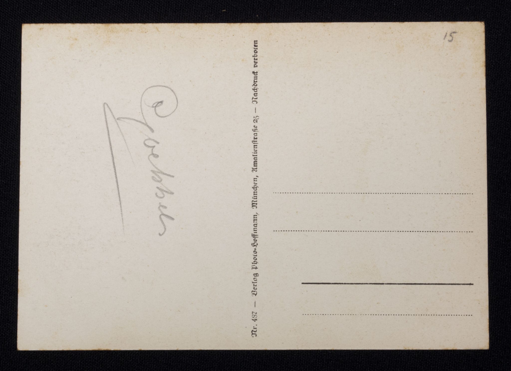 (Postcard) Joseph Goebbels (Photo Hoffmann, München) (1) (Postcard) Joseph Goebbels (Photo Hoffmann, München)