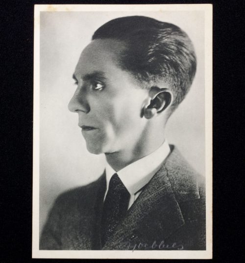 (Postcard) Joseph Goebbels (Photo Hoffmann, München)