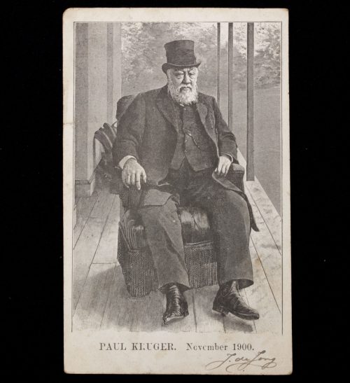 (Postcard) Paul Kruger November 1900