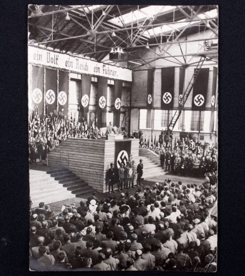 (Pressphoto) Adolf Hitler - Jubelstürme um den Führer in Graz (1938)