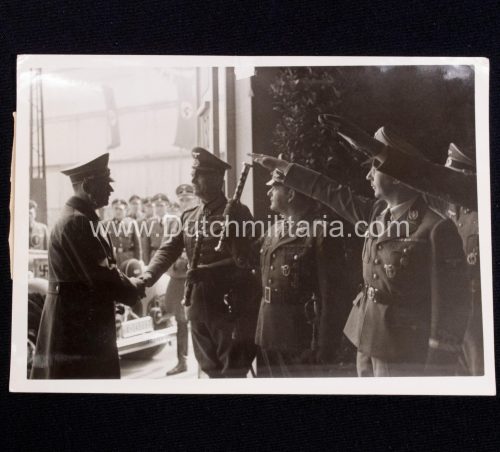 (Pressphoto) Generalfeldmarschal Keitel, Generalfeldmarschal Milch, Reichsführer SS Himmler