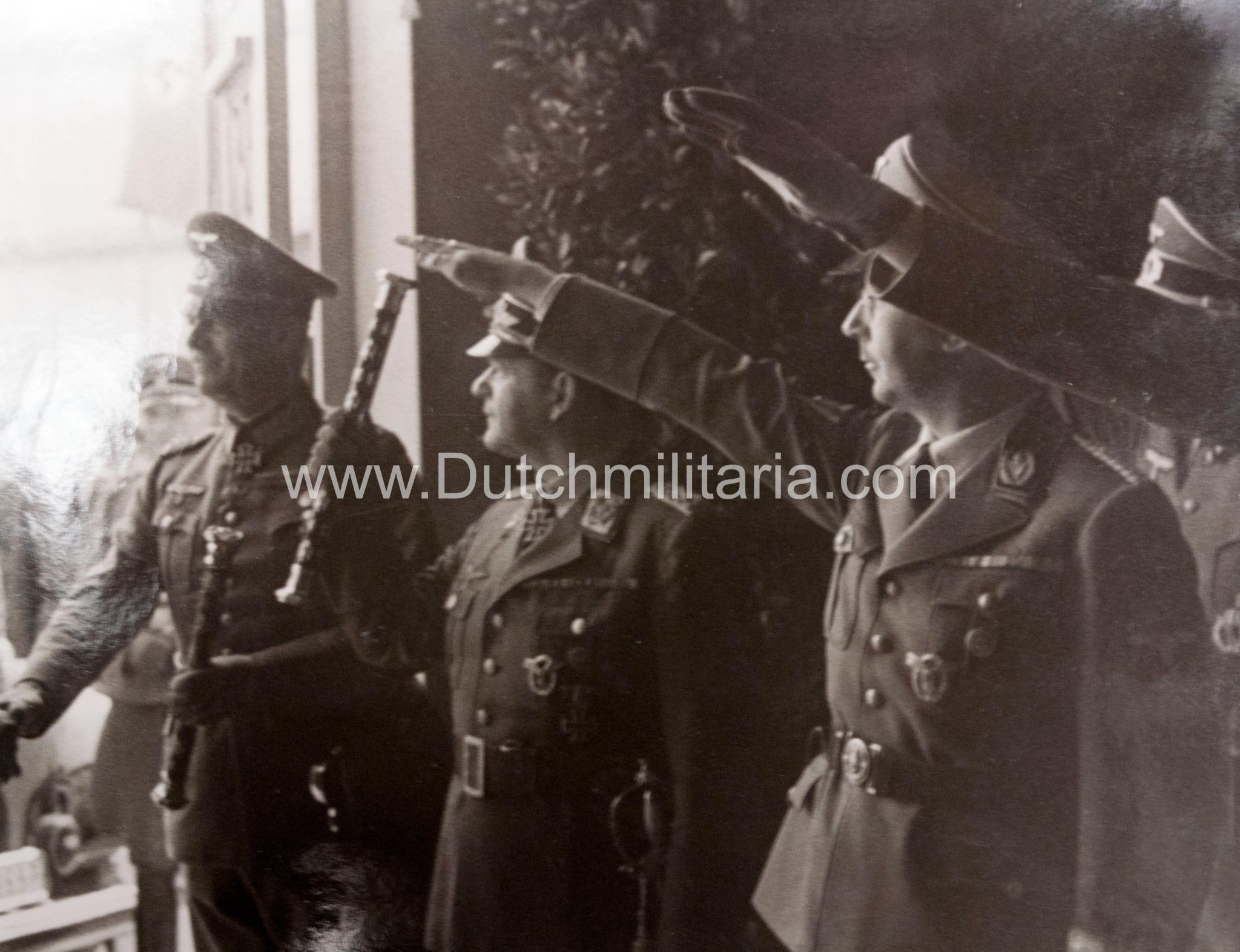 (Pressphoto) Generalfeldmarschal Keitel, Generalfeldmarschal Milch, Reichsführer SS Himmler