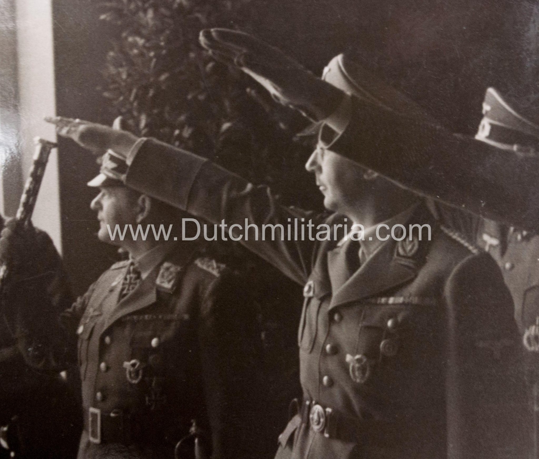 (Pressphoto) Generalfeldmarschal Keitel, Generalfeldmarschal Milch, Reichsführer SS Himmler