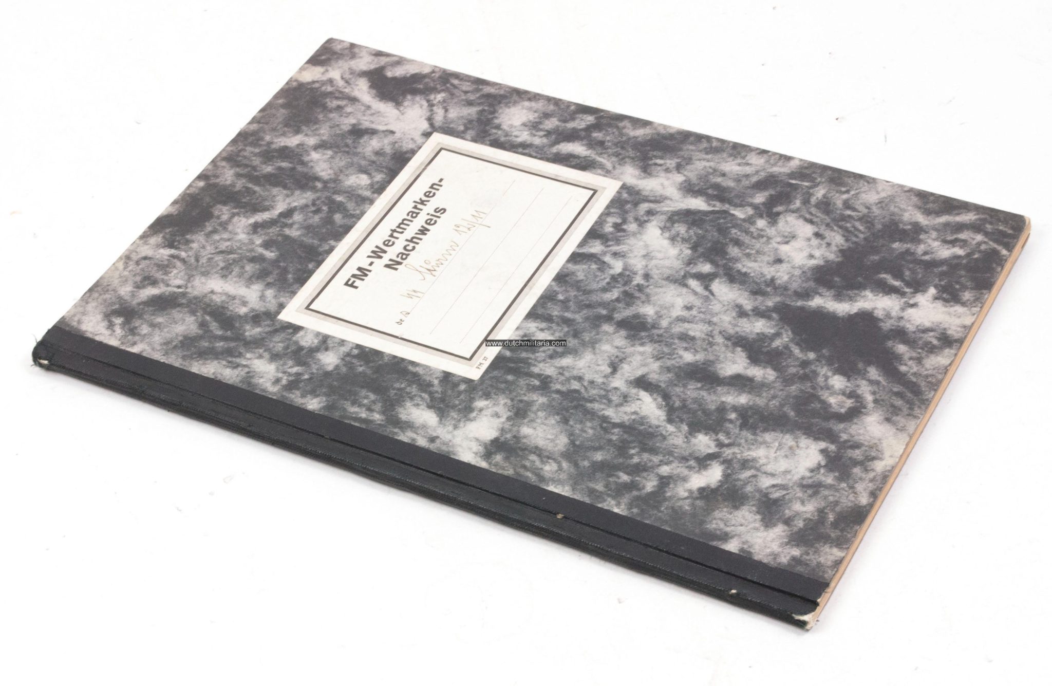 SS-FM SS-Fördernde Mitglieder Wertmarken Nachweis book from 1939 from SS-Sturm 1211 from the III.11.SS-Standarte in AustriaVienna (RARE!)