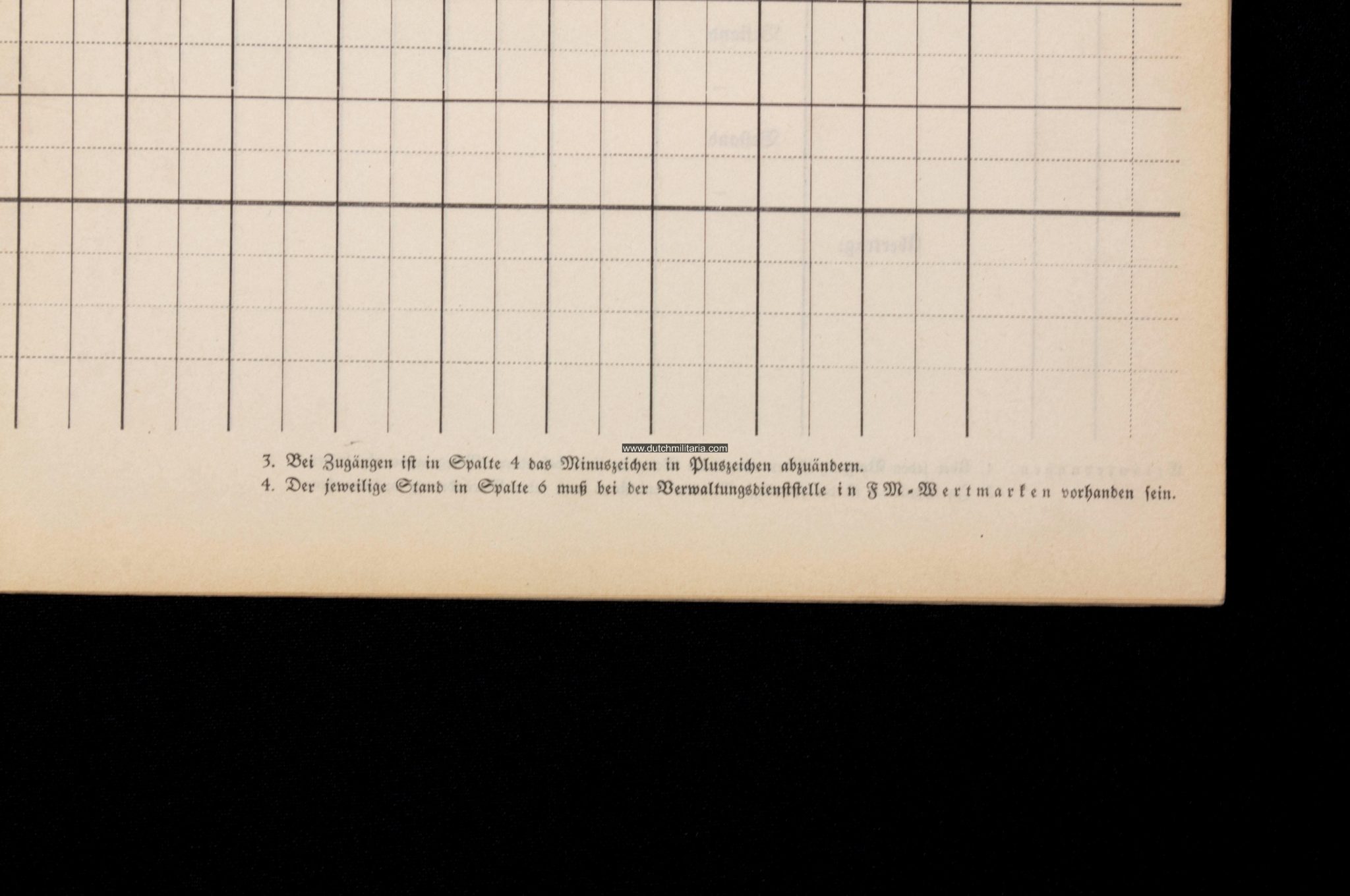 SS-FM SS-Fördernde Mitglieder Wertmarken Nachweis book from 1939 from SS-Sturm 1211 from the III.11.SS-Standarte in AustriaVienna (RARE!)