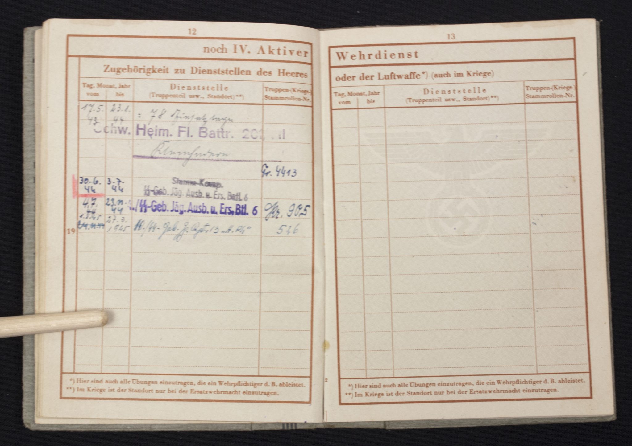 SS-Gebirgsjäger Ausbildung und Ersatz Bataillon 6. grouping + EKM + SS Gebirgsjäger abzeichen - Image 10