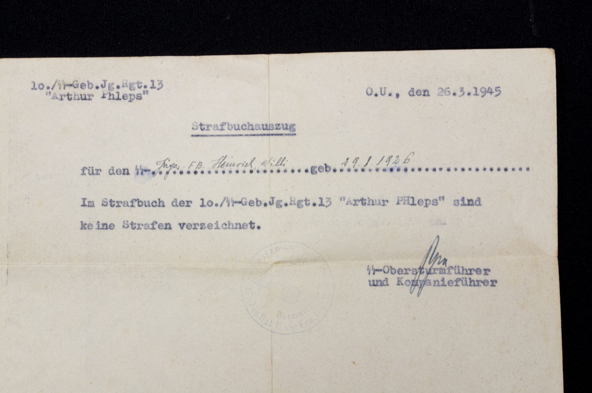 SS-Gebirgsjäger Ausbildung und Ersatz Bataillon 6. grouping + EKM + SS Gebirgsjäger abzeichen - Image 30