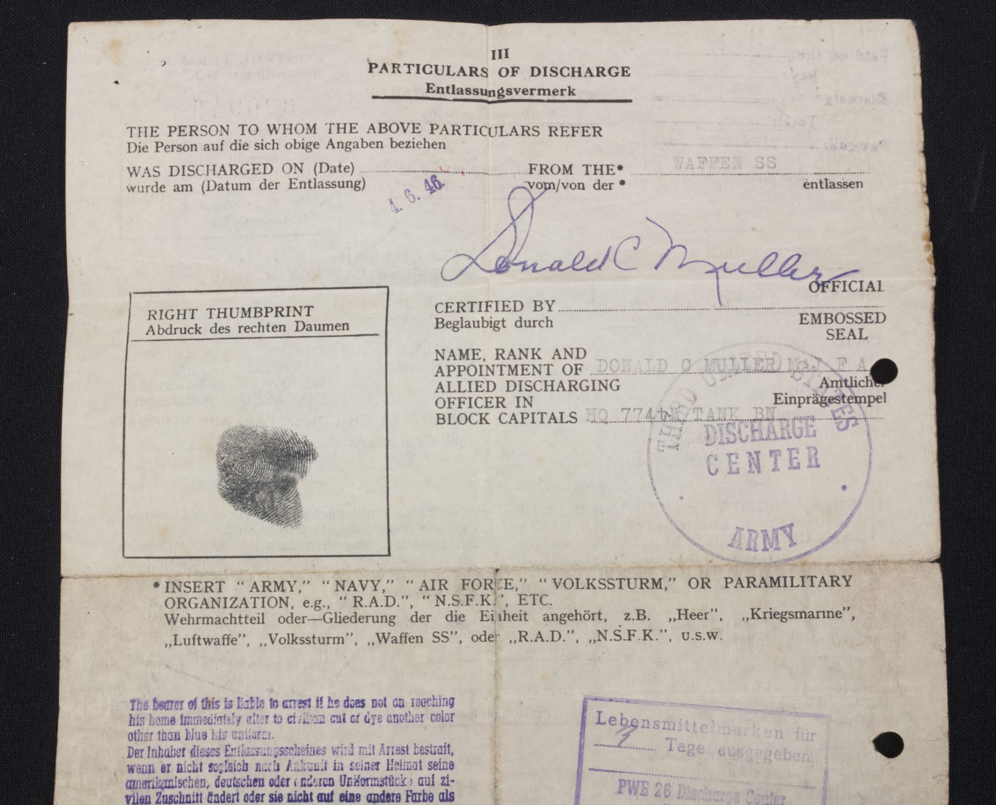 SS-Gebirgsjäger Ausbildung und Ersatz Bataillon 6. grouping + EKM + SS Gebirgsjäger abzeichen - Image 35