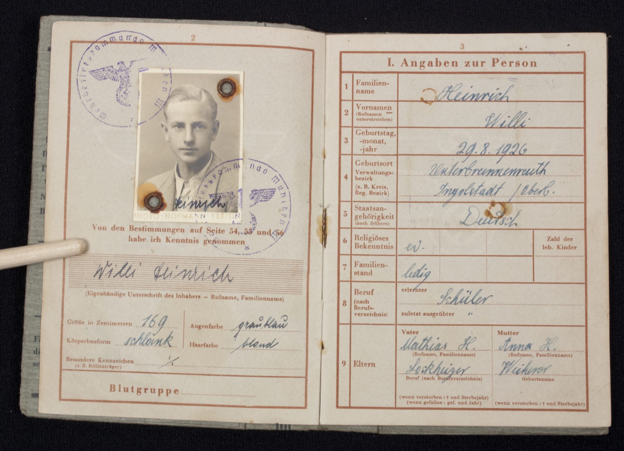 SS-Gebirgsjäger Ausbildung und Ersatz Bataillon 6. grouping + EKM + SS Gebirgsjäger abzeichen - Image 4