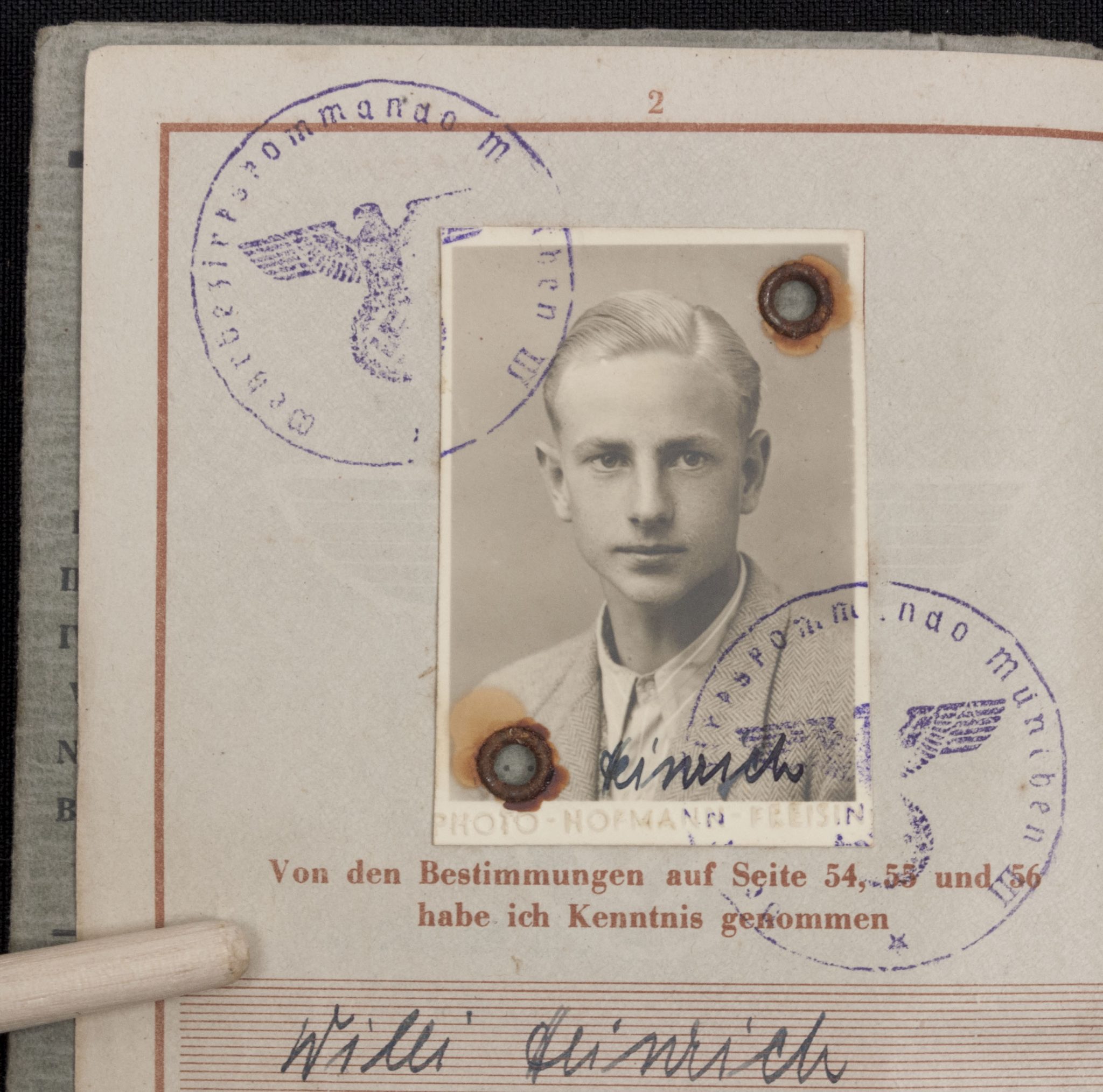 SS-Gebirgsjäger Ausbildung und Ersatz Bataillon 6. grouping + EKM + SS Gebirgsjäger abzeichen - Image 5