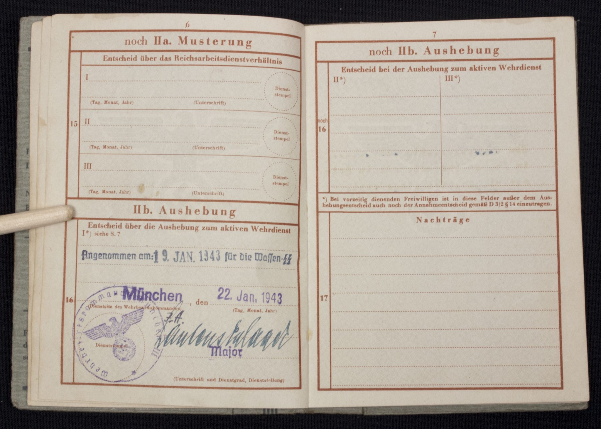 SS-Gebirgsjäger Ausbildung und Ersatz Bataillon 6. grouping + EKM + SS Gebirgsjäger abzeichen - Image 7