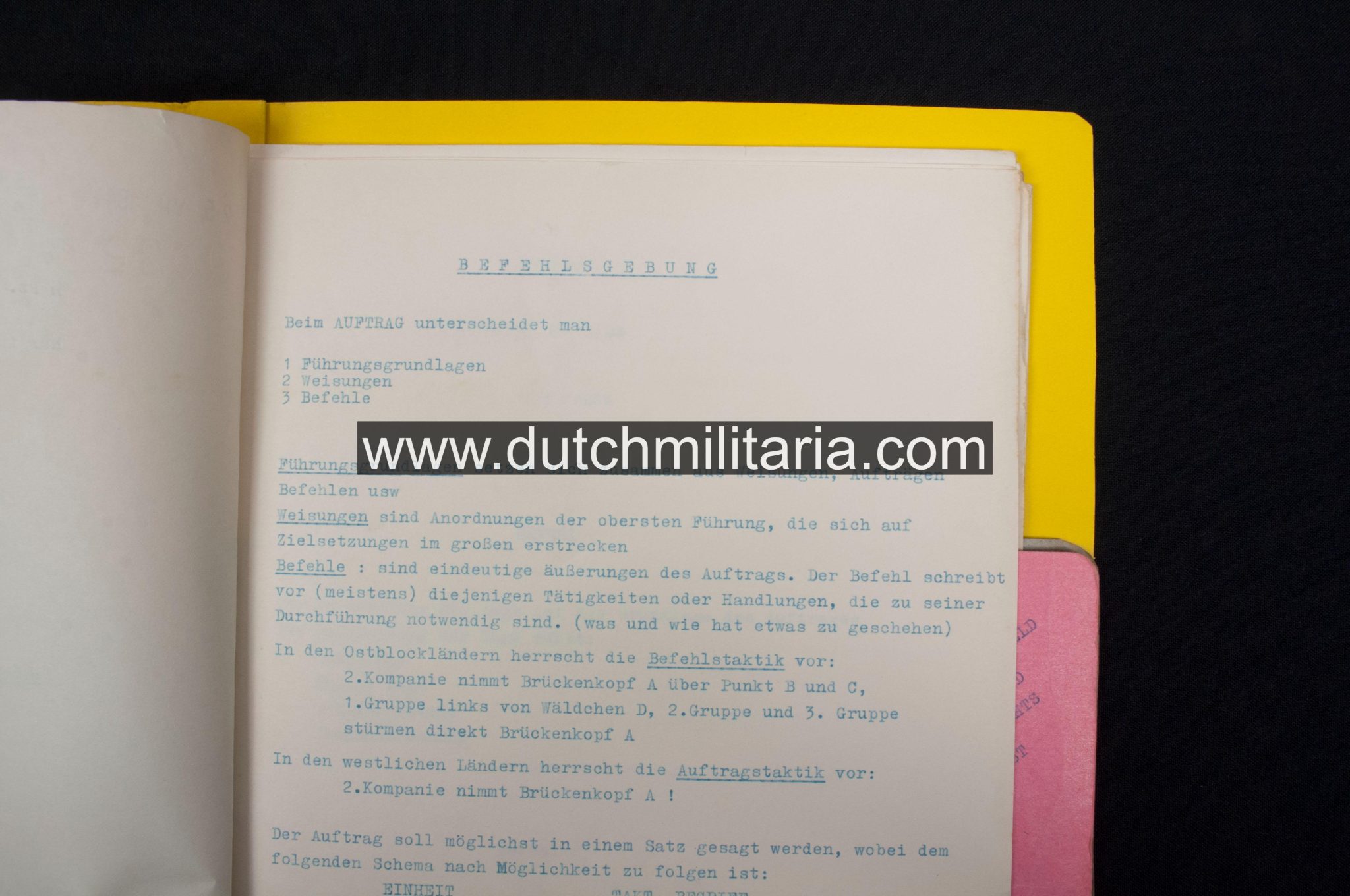 SS-Pz.-Gren.Rgt. 4 "Der Führer" - training documents - Image 11