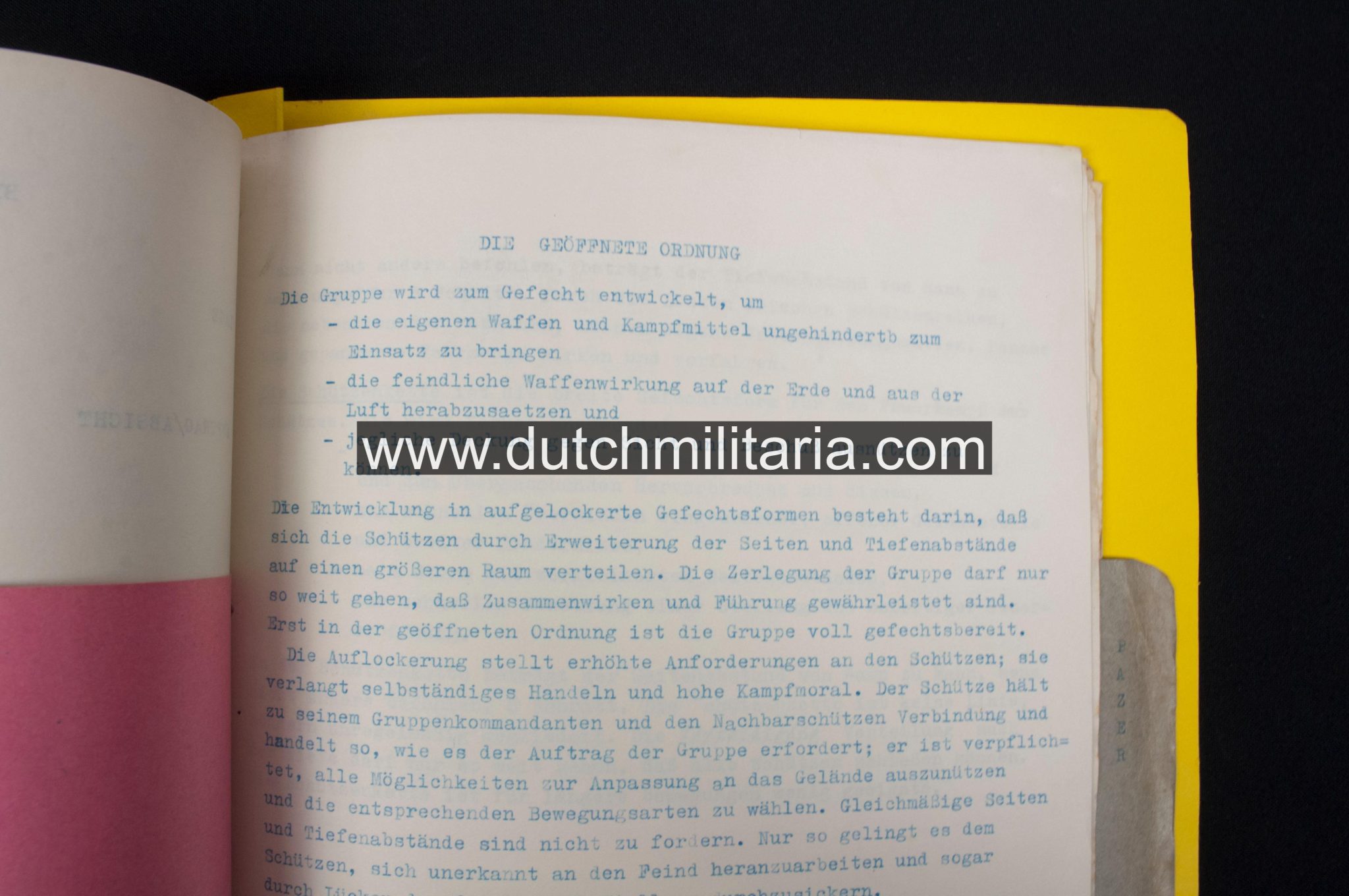 SS-Pz.-Gren.Rgt. 4 "Der Führer" - training documents - Image 22