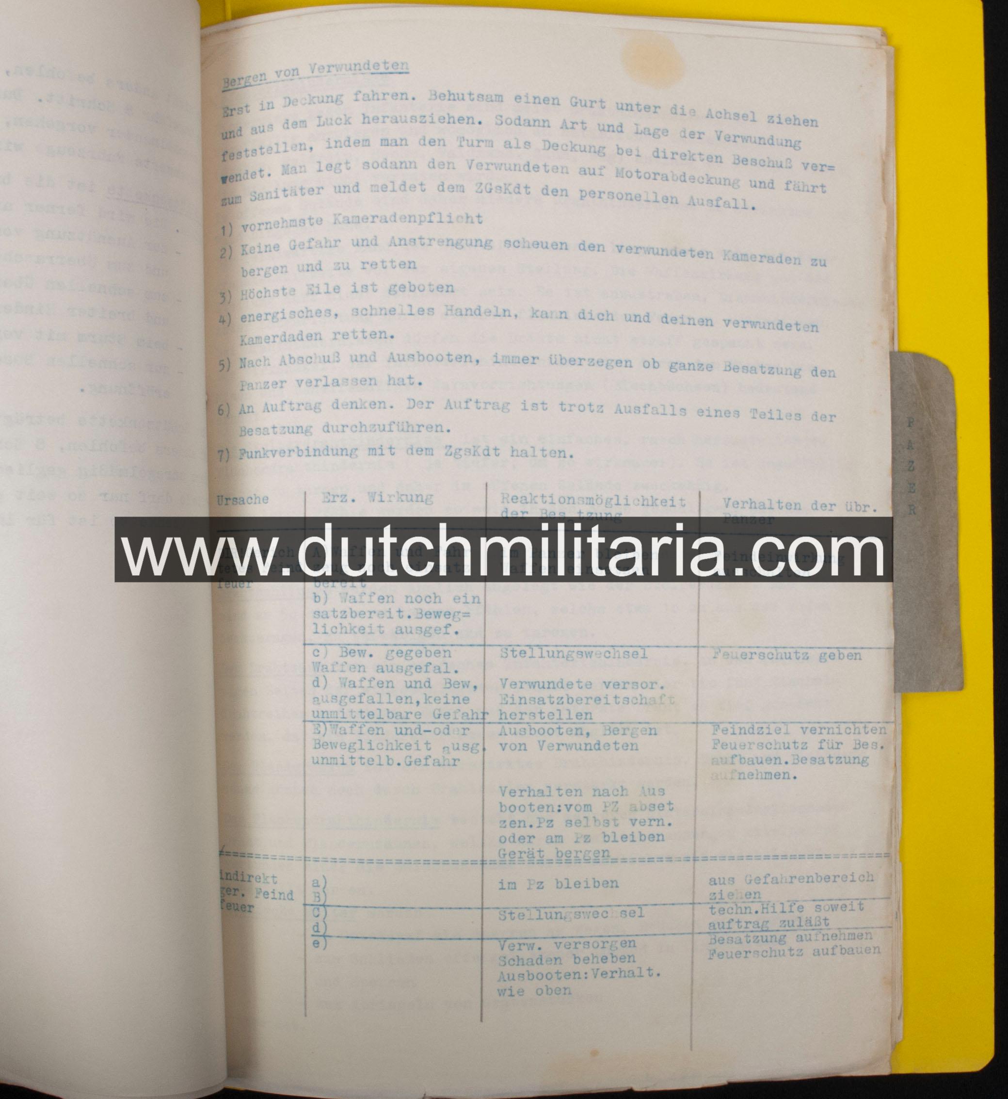 SS-Pz.-Gren.Rgt. 4 "Der Führer" - training documents - Image 26